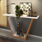 Aparador Para Sala Fratello Carvalho Americano/off White - Dj