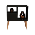 Aparador Para Sala Luxo Marrocos Preto - Moveise