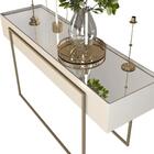 Aparador Para Sala Mdf Tampo Com Espelho 21183 Dj Moveis