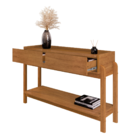 Aparador Para Sala Retrô Welch Cedro