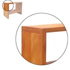 Aparador Paris 1 2m Madeira Maciça Natural