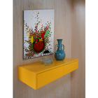 Aparador Penteadeira Console Suspenso Laqueado Amarelo