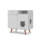 Aparador Pet Catito Branco