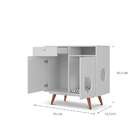 Aparador Pet Catito Branco