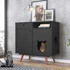 Aparador Pet Catito Preto