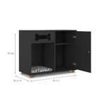 Aparador Pet Dog Preto