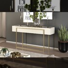 Aparador Pilar Com Tampo Em Espelho Dj Móveis