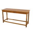 Aparador Prancha Bancada Prateleira 1 5 M Madeira Maciça Natu