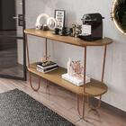 Aparador Requinte Pés De Aço Tubular 120 Cm