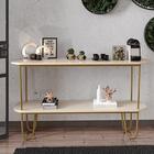 Aparador Requinte Pés De Aço Tubular 160 Cm