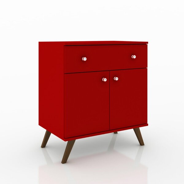 Aparador Retrô 2 Portas 1 Gaveta Rt3021 Movelbento