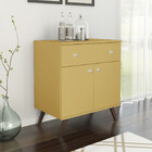 Aparador Retrô 2 Portas 1 Gaveta Rt3021 Movelbento