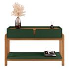 Aparador Retrô Com 2 Gavetas Harman Verde Oliva Cedro