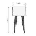 Aparador Retrô Delta Malbec - Moveisaqui