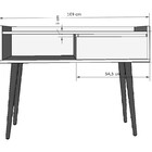 Aparador Retrô Delta Malbec - Moveisaqui