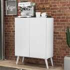 Aparador Retrô Multimóveis Cantinho Do Café 2 Portas Fg3609 B