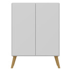 Aparador Retrô Multimóveis Cantinho Do Café 2 Portas Fg3609 B