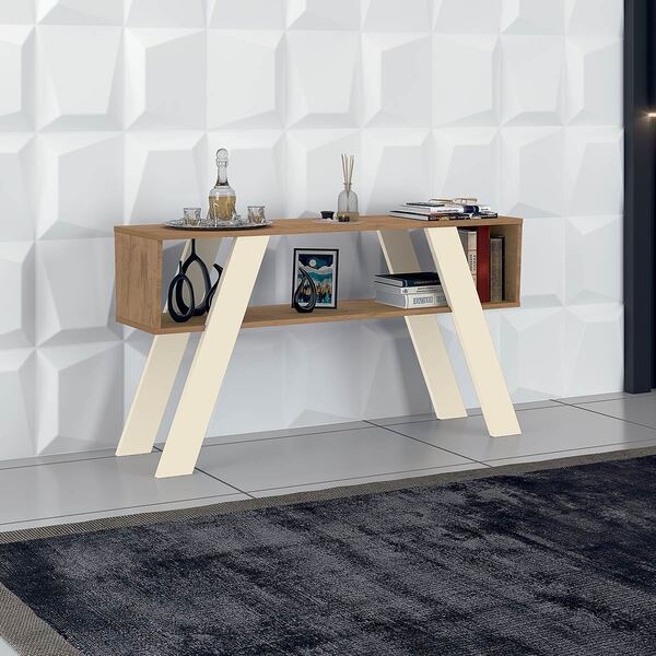 Aparador Retrô Para A Sala 119 X 66 X 34 Cm Detroit Mdp Canel