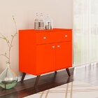 Aparador Retrô Rt3021 - Movelbento - Laranja