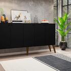 Aparador Retro San Marino Preto Brienza