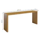 Aparador Rubi Imbuia 200 Cm