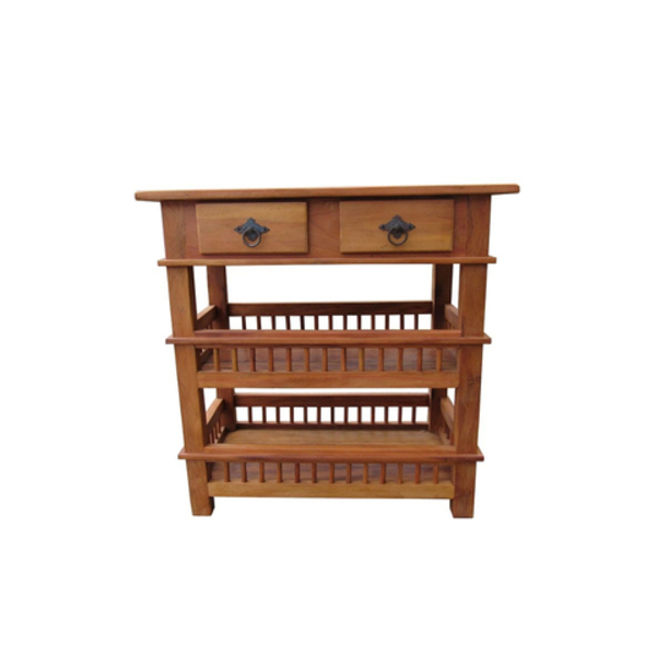 Aparador Rústico Fruteira Em Madeira De Demolição - Cód 2480