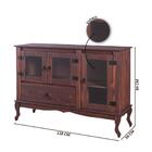 Aparador Rustico Madeira Maciça Denk