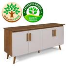 Aparador Rústico Madeira Maciça Imbuia Off White New Shop Jm