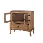 Aparador Rústico Madeira Maciça Mel D120 Denk