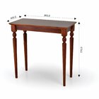 Aparador Sabrina 800 X 400 Nozes Nozes