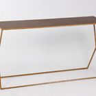 Aparador Sala Bistrô Bar Em Ferro Avila - Aço Corten - Harmon