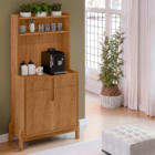 Aparador Sala de Estar Armário Buffet Ripado para Cozinha Can