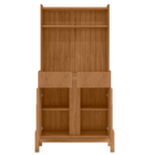 Aparador Sala de Estar Armário Buffet Ripado para Cozinha Can