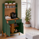 Aparador Sala de Estar Armário Buffet Ripado para Cozinha Can