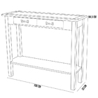 Aparador Sala De Estar New Rústico W02 Madeira Maciça Imbuia