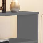 Aparador Sala De Estar Ônix Pés De Ferro Preto Jb 4034 - Loja