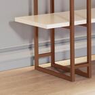 Aparador Sala De Estar Pérola Pés De Ferro Bronze Jb 4034 - L