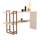 Aparador Sala De Estar Pérola Pés De Ferro Bronze Jb 4034 - L