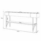 Aparador Sala De Estar Vivant - Hb Móveis