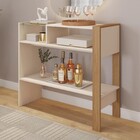 Aparador Sala Decoração Nichos Moderno Sofisticado Mdp/mdf Of