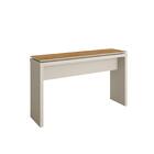 Aparador Sala New Lincoln 135 Cm Cinamomo C Off White Fosco P