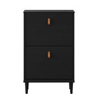 Aparador Sapateira Basculante Tamanho 44 Vintage Madeira Pret