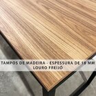 Aparador Sofa Table Edam Para Sala De Estar Com 180cm Freijó/