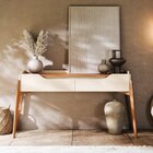 Aparador Studio 161cm X 81 Cm Off White / Nature