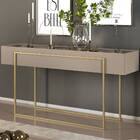 Aparador Suri Com Tampo Espelhado Amarula Tana Decor