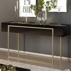 Aparador Suri Com Tampo Espelhado Preto Gloss Tana Decor