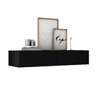 Aparador Suspenso 90cm 2gav Para Hall De Entrada Linha Alta O