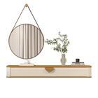 Aparador Suspenso Buriti Com 1 Gaveta E Espelho Castanheira