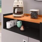 Aparador Suspenso Classic Canto Pequeno 1 Porta Nicho Cantinh