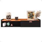 Aparador Suspenso Classic Canto Pequeno 1 Porta Nicho Cantinh